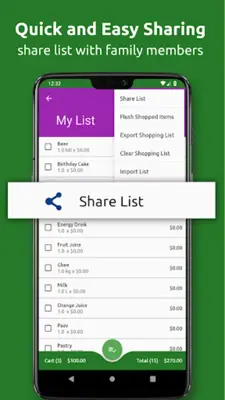 Shopping List Pro android App screenshot 2